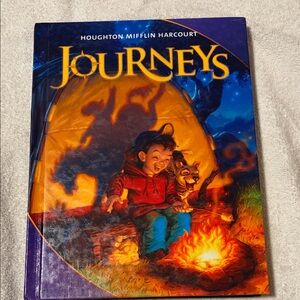 Journeys Hardcover Book by Houghton Mifflin Harcourt Home schooling Kids pg 520